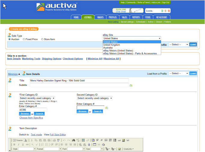 Popular Auction List Tools